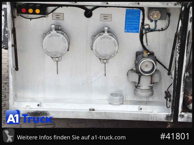 Oplegger  Alu, Benzin + Diesel , 40m³ 2...