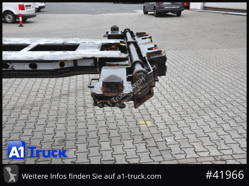 Oplegger Krone eLTU6,  Schlitten, Front und...