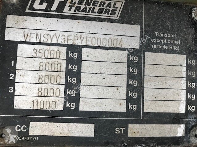 Semitrailer General Trailers SYY3FP SYY3FP...