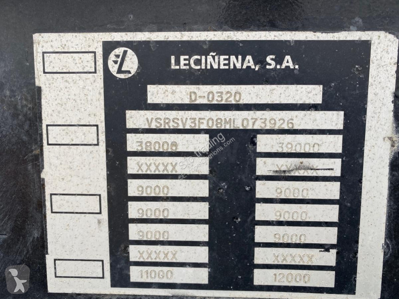 Semitrailer Leciñena  ACIER