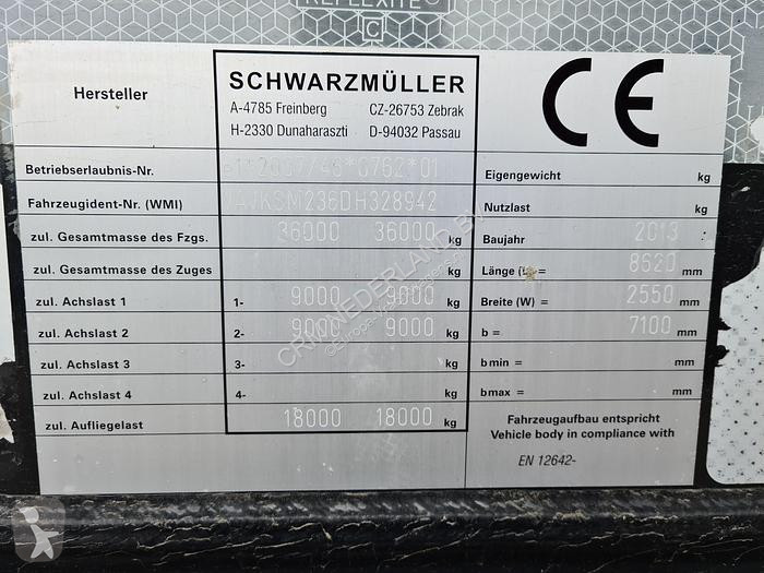 Semi reboque Schwarzmüller TIP2/2 AXLE BPW...