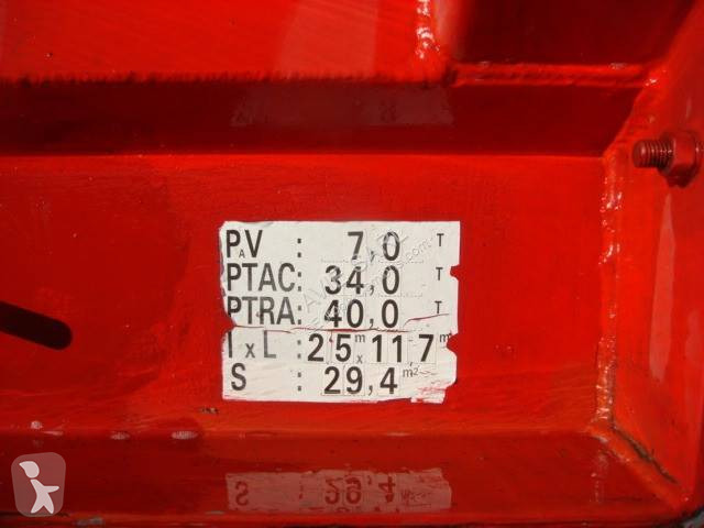 Semitrailer Magyar CITERNE CARBURANT 1986 36000L