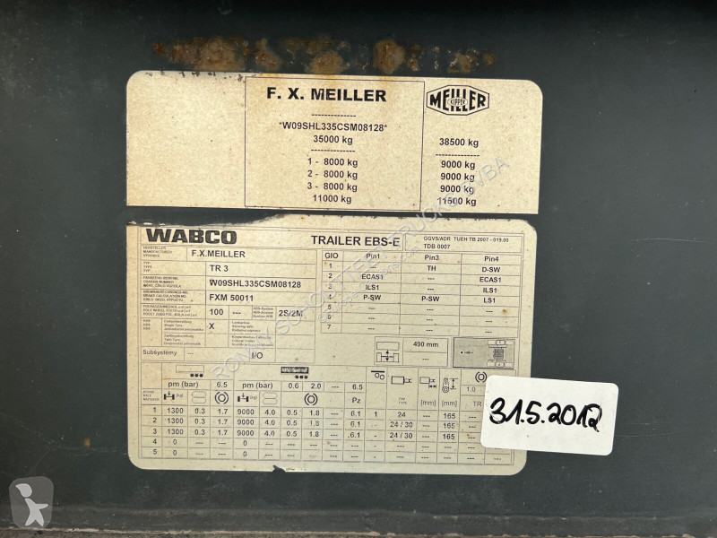 Sættevogn Meiller MHPS 12/27 MHPS 12/27 NOSS2,...
