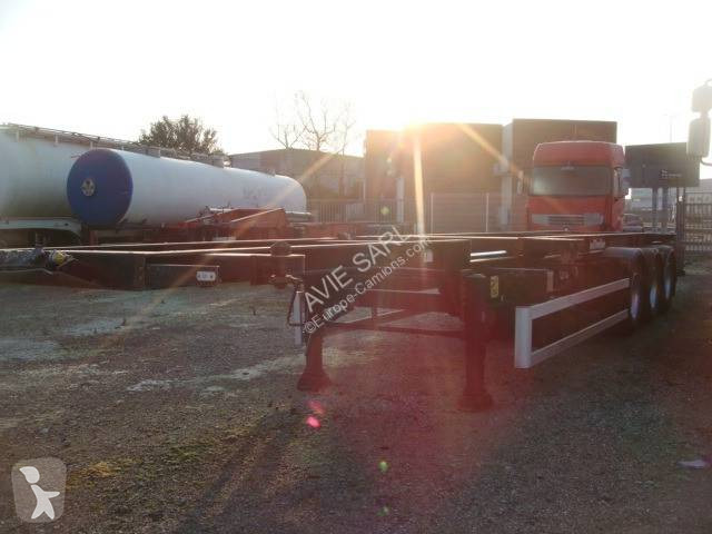 Semitrailer Lecitrailer PORTE CONTAINER 3 ESSIEUX