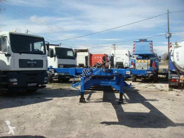 Semitrailer Asca 38T CHARIOT 40 PIEDS 3 ESSIEUX