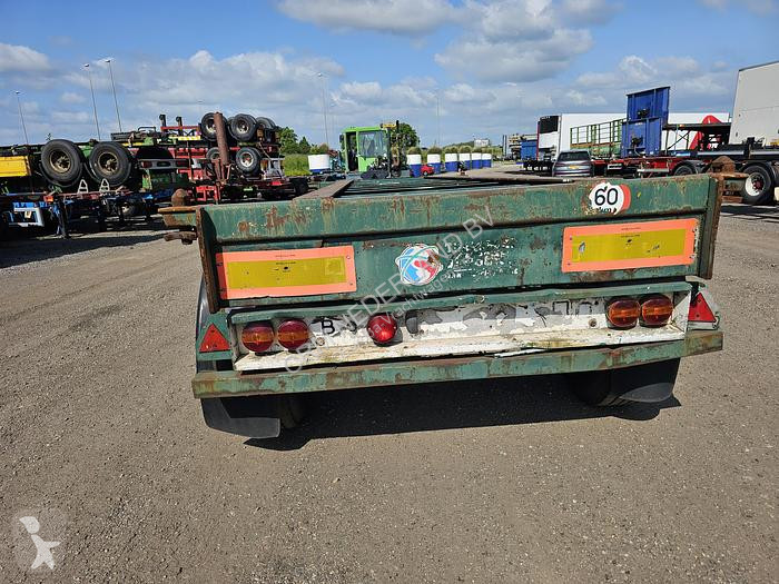 Oplegger Flandria 2 AXLE 20 FT CHASSIS STEEL...
