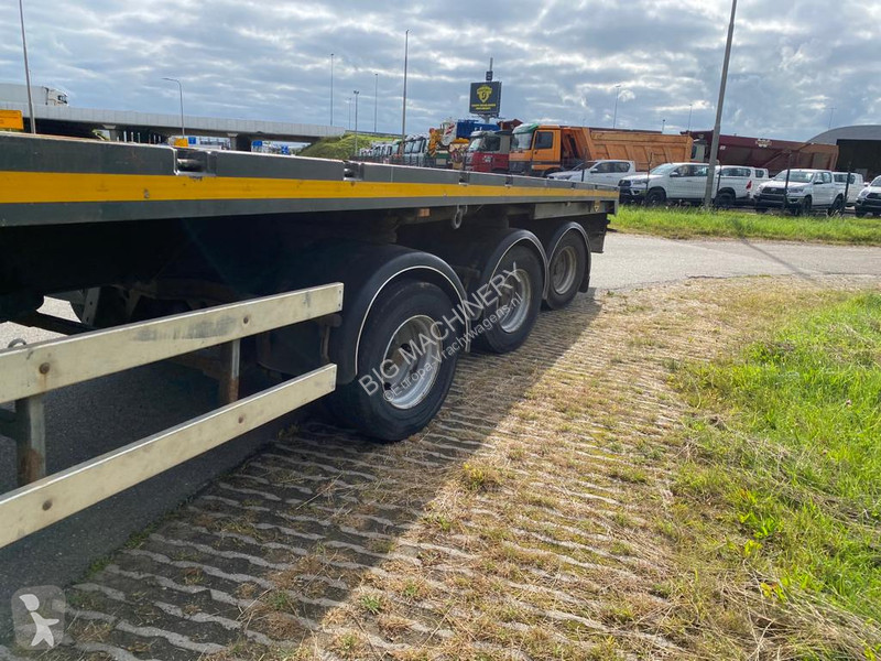 Sættevogn Broshuis trailer 3 -time extendable...