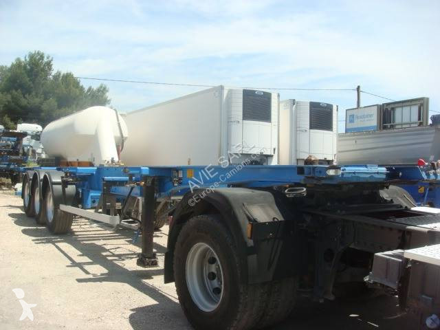 Semitrailer Fruehauf PORTE CONTAINER FRUEHAUF...