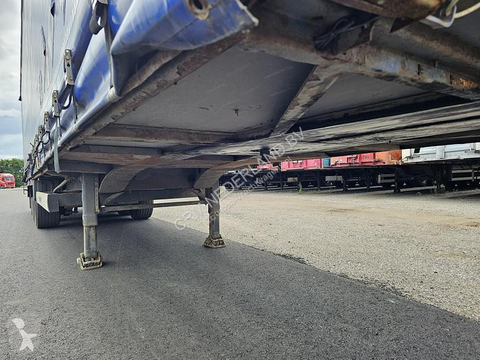 Semitrailer Krone 27 3 AXLE MEGA CURTAINSIDER...