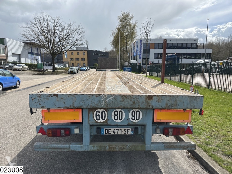 Semitrailer Nooteboom open laadbak 42000 KG,...