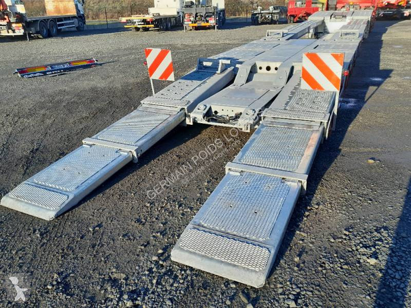 Semitrailer FGM Porte camion 3 essieux