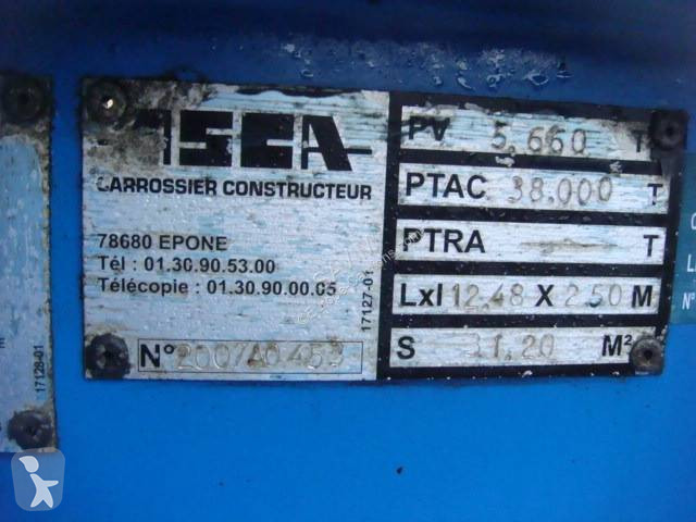 Semitrailer Asca 40 45 PIEDS 38T