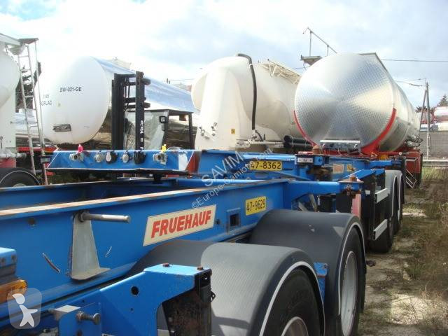 Semitrailer Fruehauf PORTE CONTAINER TIREUSE...