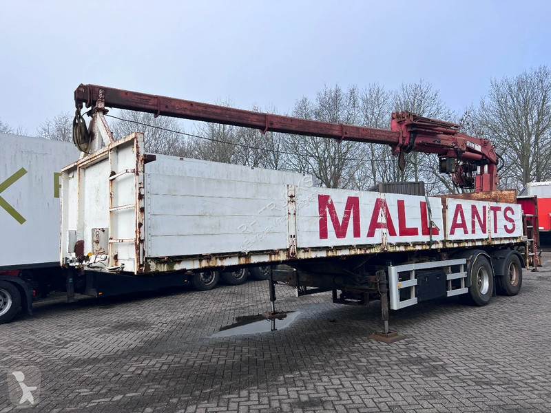 Oplegger ATM 2 AS + HIAB 300-4 + WINCH