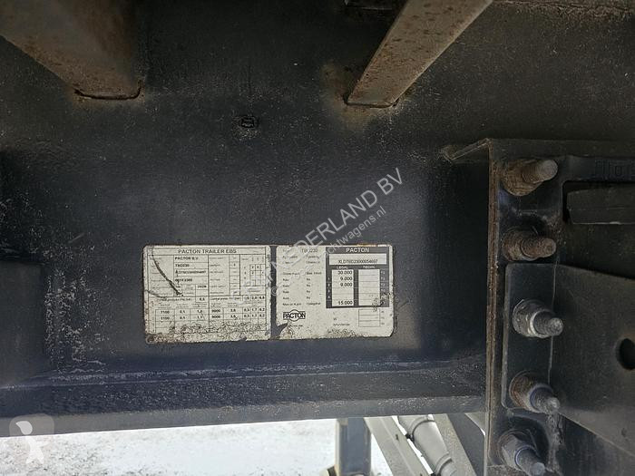 Oplegger Pacton Tdb 230 | 2 axle | steering...