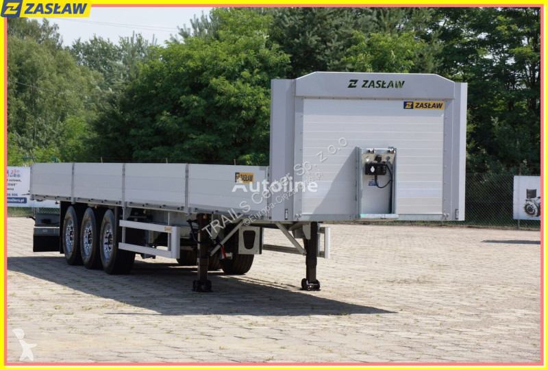 نصف مقطورة Zasław ALU sides 800 mm. HEAVY...