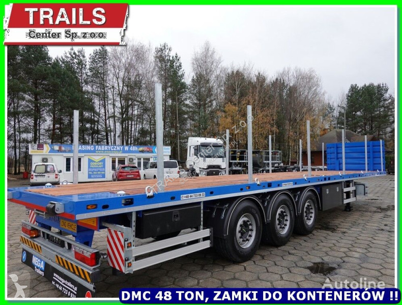 Semiremorca Mega ALT-3WS - Flatbed DMC 45 T /...