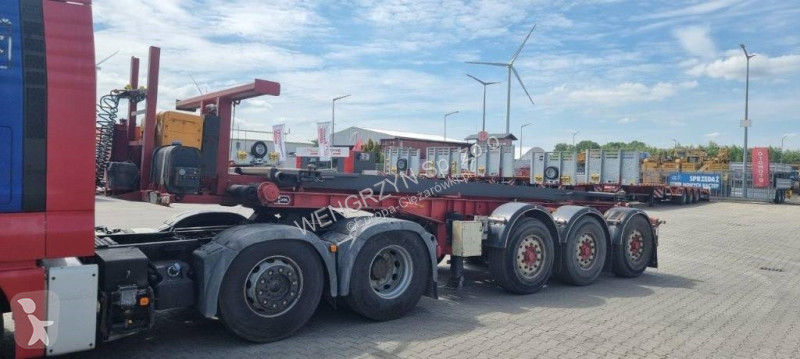 Oplegger  Naczepa kontenerowa VAN HOOL pionowy...