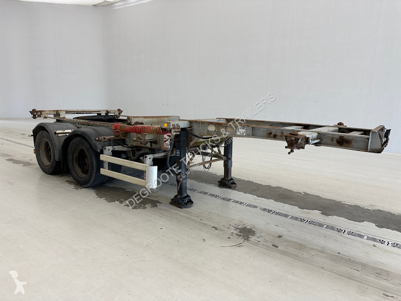 Semiremorca Asca Bi-train skelet 20 ft