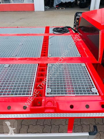 Oplegger Wiese Wiese Stufensattel Tieflader mit...