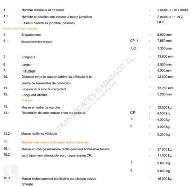 Semirimorchio Eroglu  Porte Voiture L200A