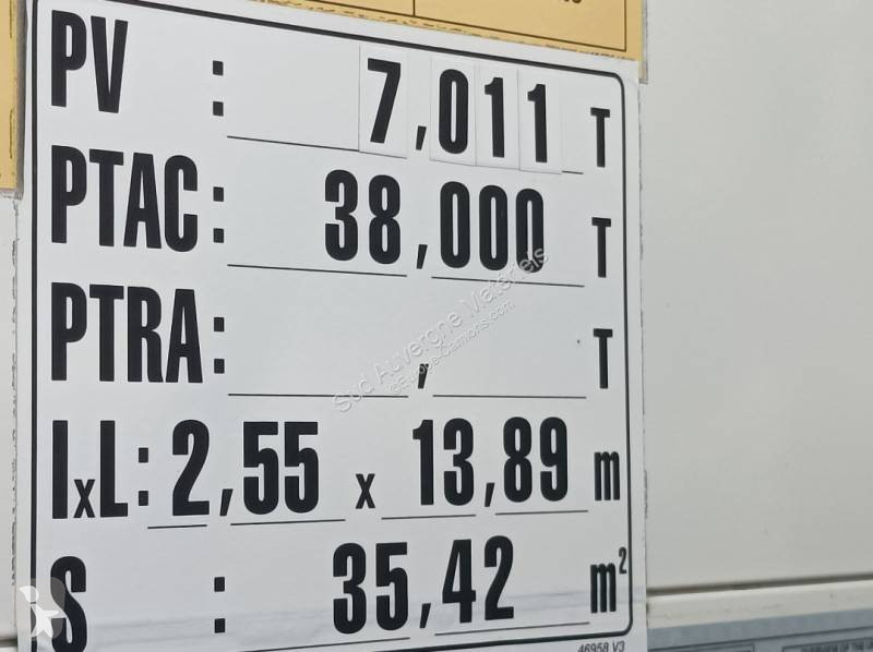 Sættevogn Schmitz Cargobull Tautliner Bachée 3...