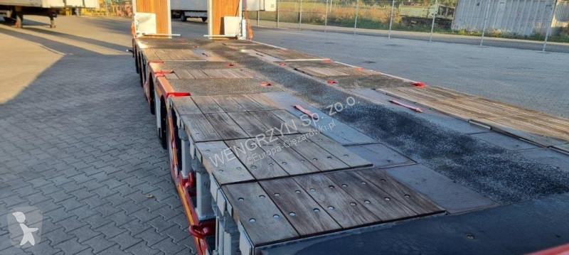 Semirimorchio  Naczepa niskopodwoziowa 4 osiowa...