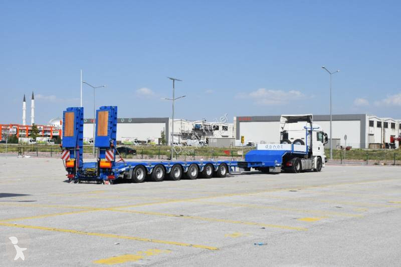 Semitrailer Donat 6 axle lowbed semitrailer -...