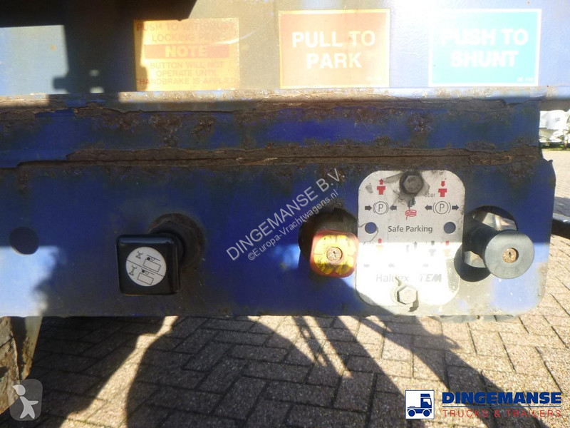 نصف مقطورة Dennison 3-axle container trailer...