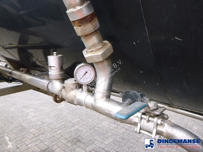 Semi reboque Clayton Bitumen tank inox 31.8m /...