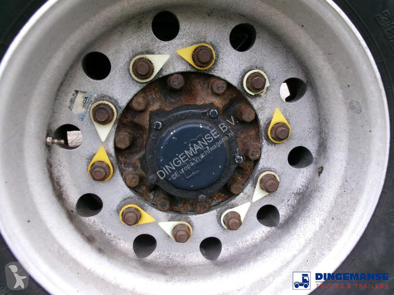 نصف مقطورة Feldbinder Powder tank alu 38 m3...