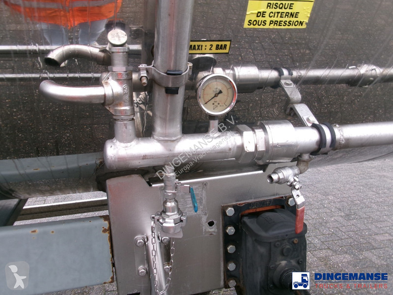 Semiremorca Magyar Chemical tank inox 22.5 m3 /...