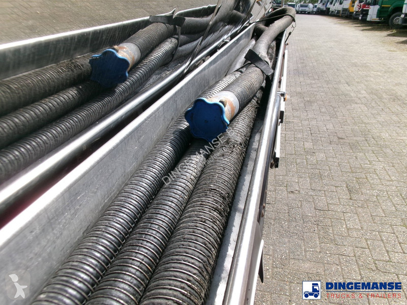 Semiremorca Magyar Heavy oil tank inox 37 m3 /...