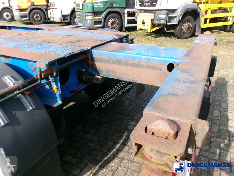 نصف مقطورة Krone 3-axle container trailer...