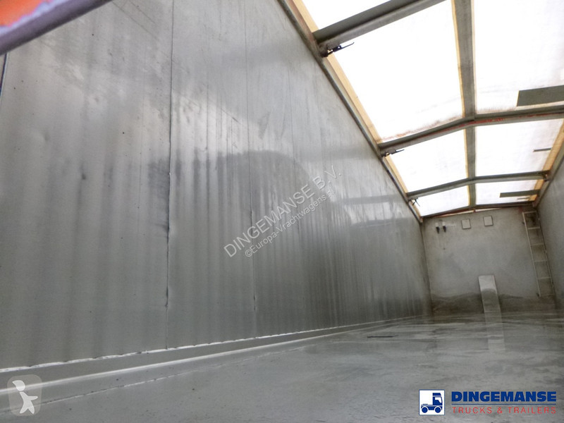 نصف مقطورة  Tipper trailer alu 59 m3 + tarpaulin