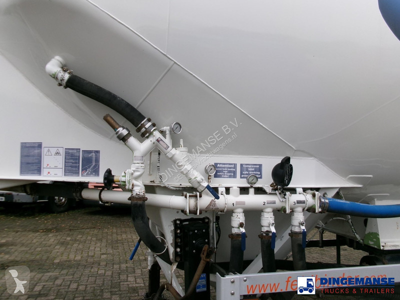 Semirimorchio Feldbinder Powder tank alu 40 m3...