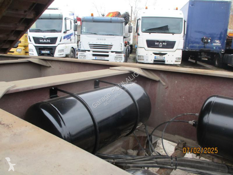 Semitrailer Trax  62m3 3 essieux