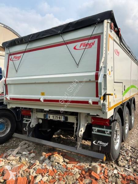 Semi remorque Fliegl ASS372 Méga Thermo Asphalt...