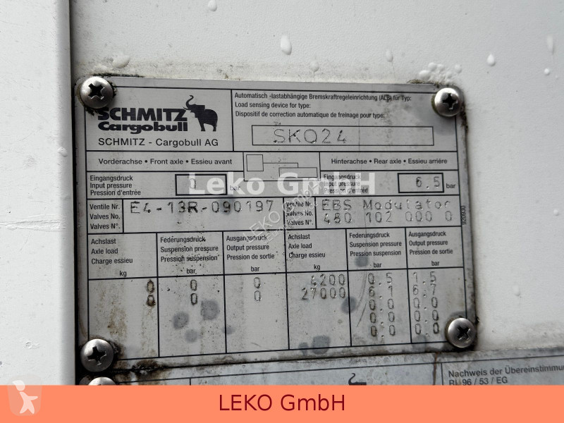 نصف مقطورة Schmitz Cargobull 24