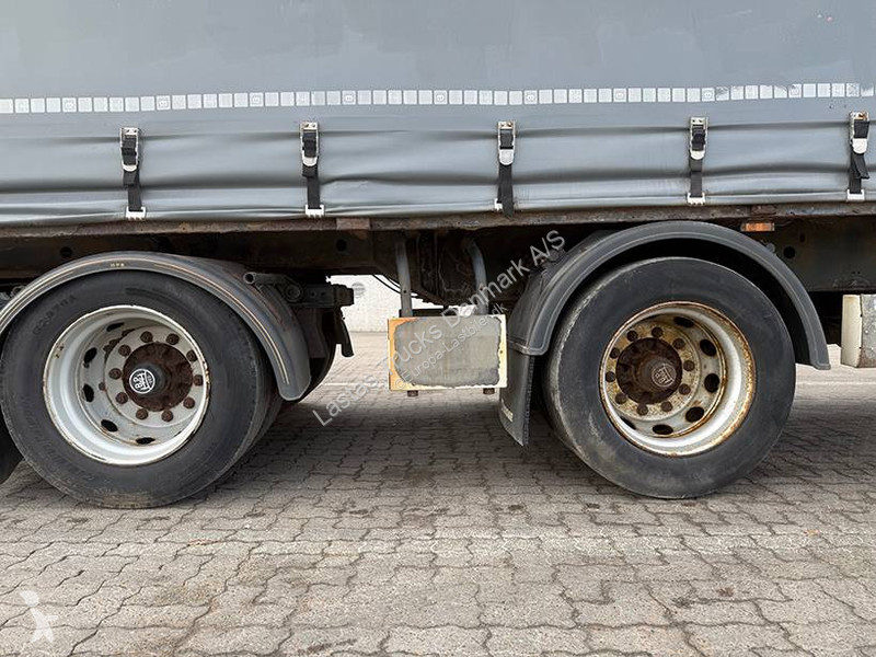 نصف مقطورة Krone Curtainsider / Planenauflieger