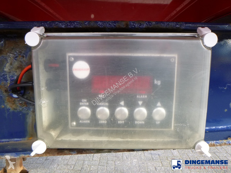 Semiremorca Fruehauf Tipper trailer alu 52 m3 +...