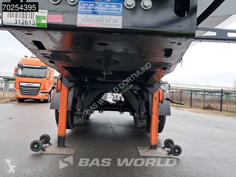 Semi remorque Kögel S24-4 3 axles 27m3 Liftachse