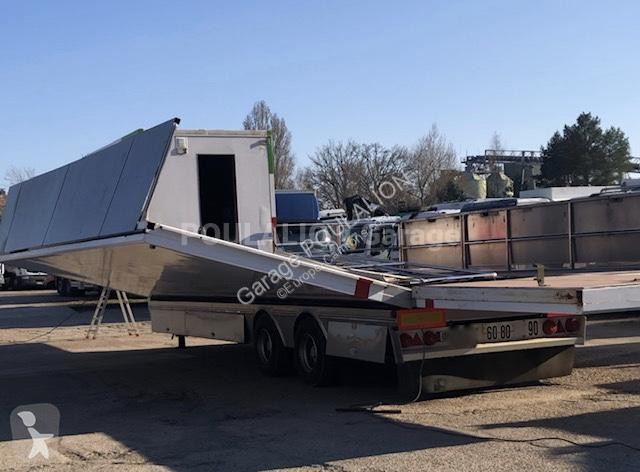 Semitrailer Fruehauf 2 ESSIEUX FOURGON PODIUM 32T