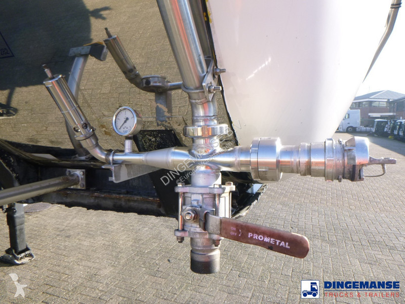 Semi reboque Van Hool Chemical tank inox 30 m3...