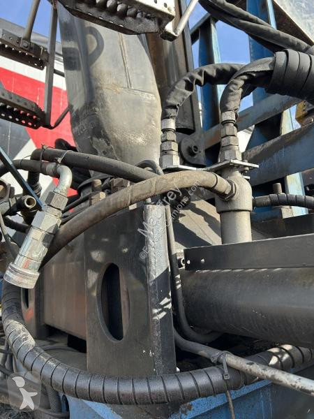Semitrailer Diebolt  grue avec grappin rotatif