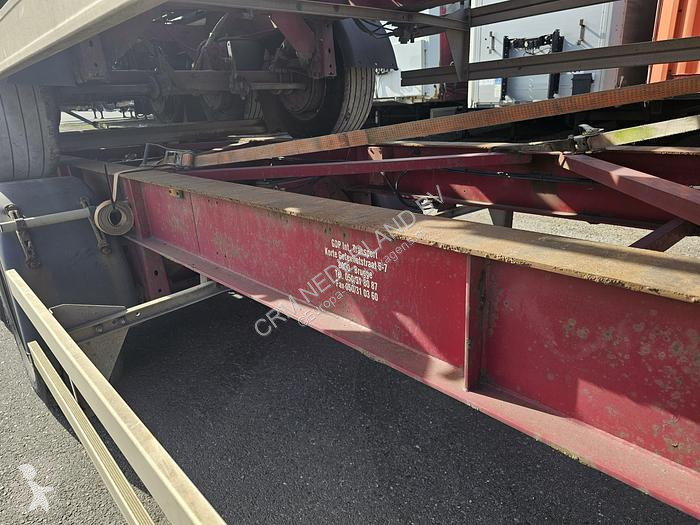 Sættevogn  40/45 ft container chassis bpw drum...