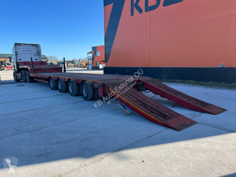 Semitrailer Nooteboom -58-04V PLATFORM 9900 mm...