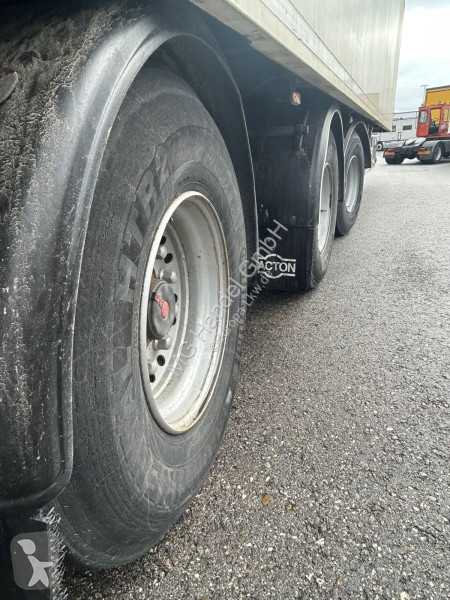 Semitrailer Pacton TRD 345, 3-Achs Rollboden,...