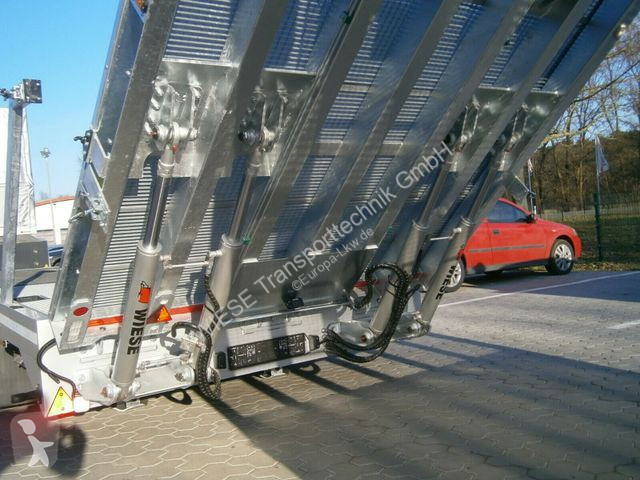 Oplegger Wiese Gabelstaplertransporter Tiefbett...