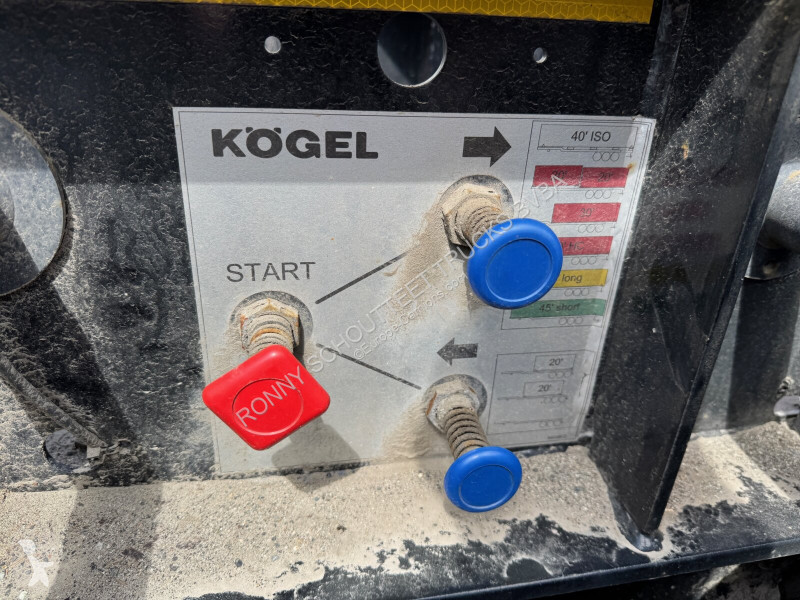 Semitrailer Kögel Port 45 Simplex...